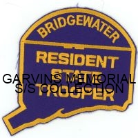 CONNECTICUT,BRTIDGEWATER RESIDENT STATE TROOPER 1